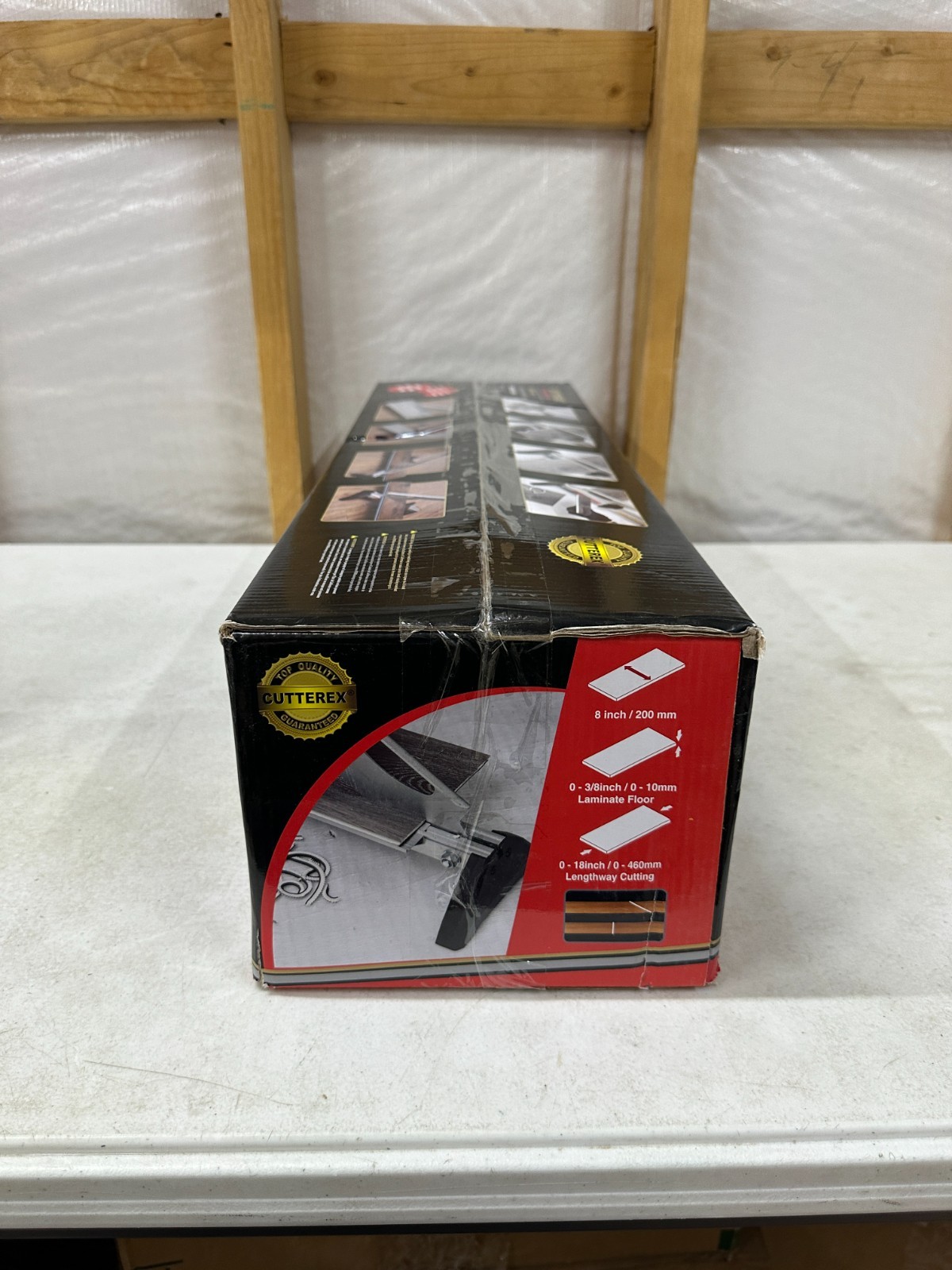 Fully pre-assembled Manual Laminate & Vinyl Floor Cutter, Lightweight Flooring
