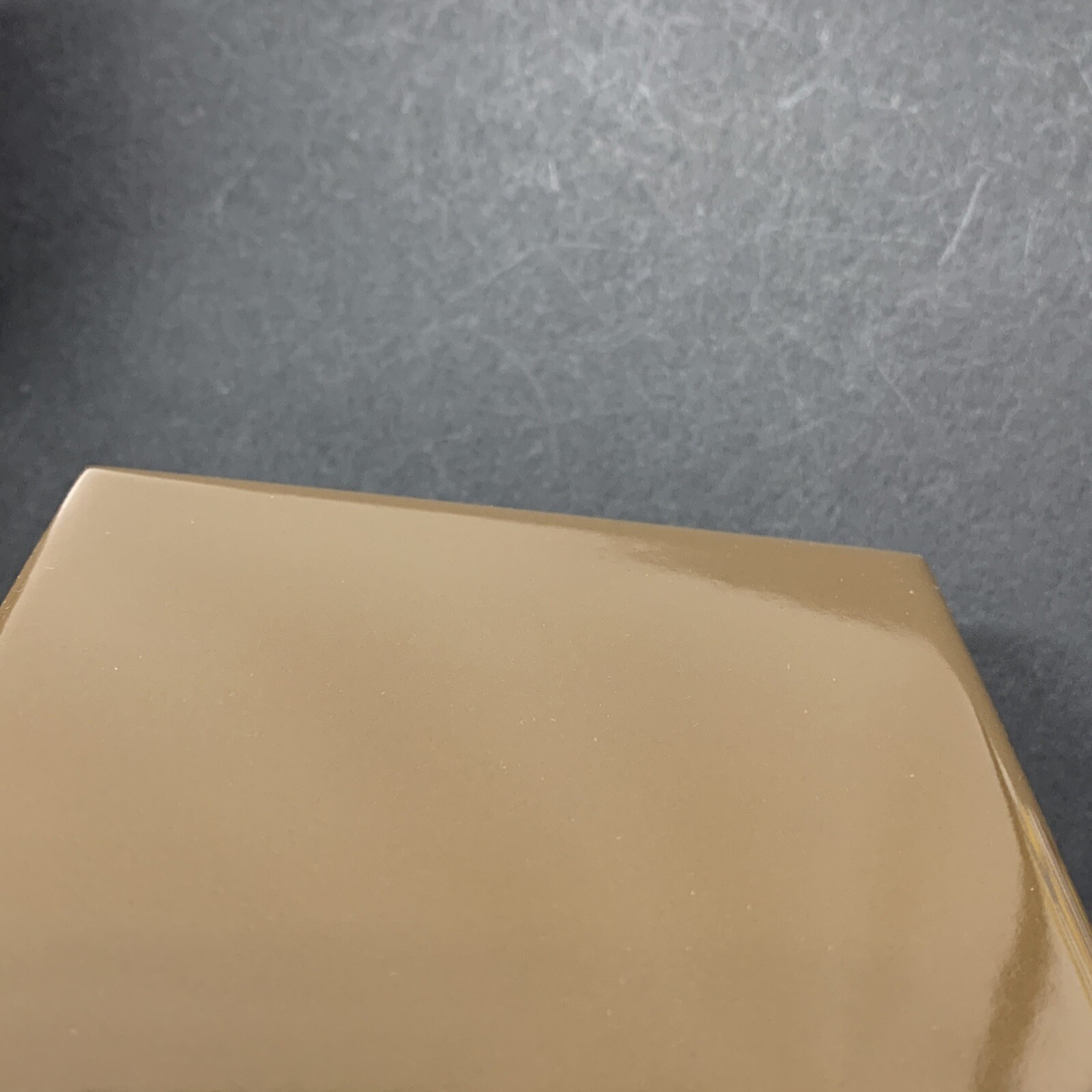 Bark Dark Brown Ceramic FT Tile 4 3/8 Vintage Mid Century Modern 4×4 Chocolate