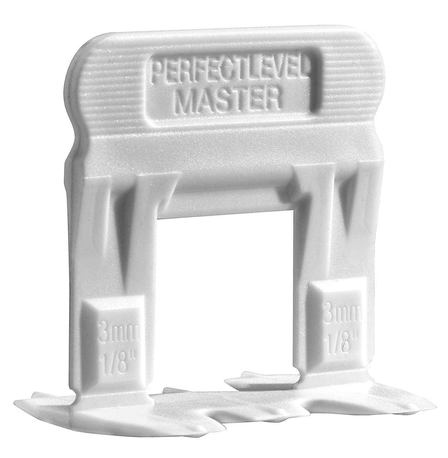Tile Leveling System 1/8″ Spacers – 250 Clips, Red Wedges Sold Separately