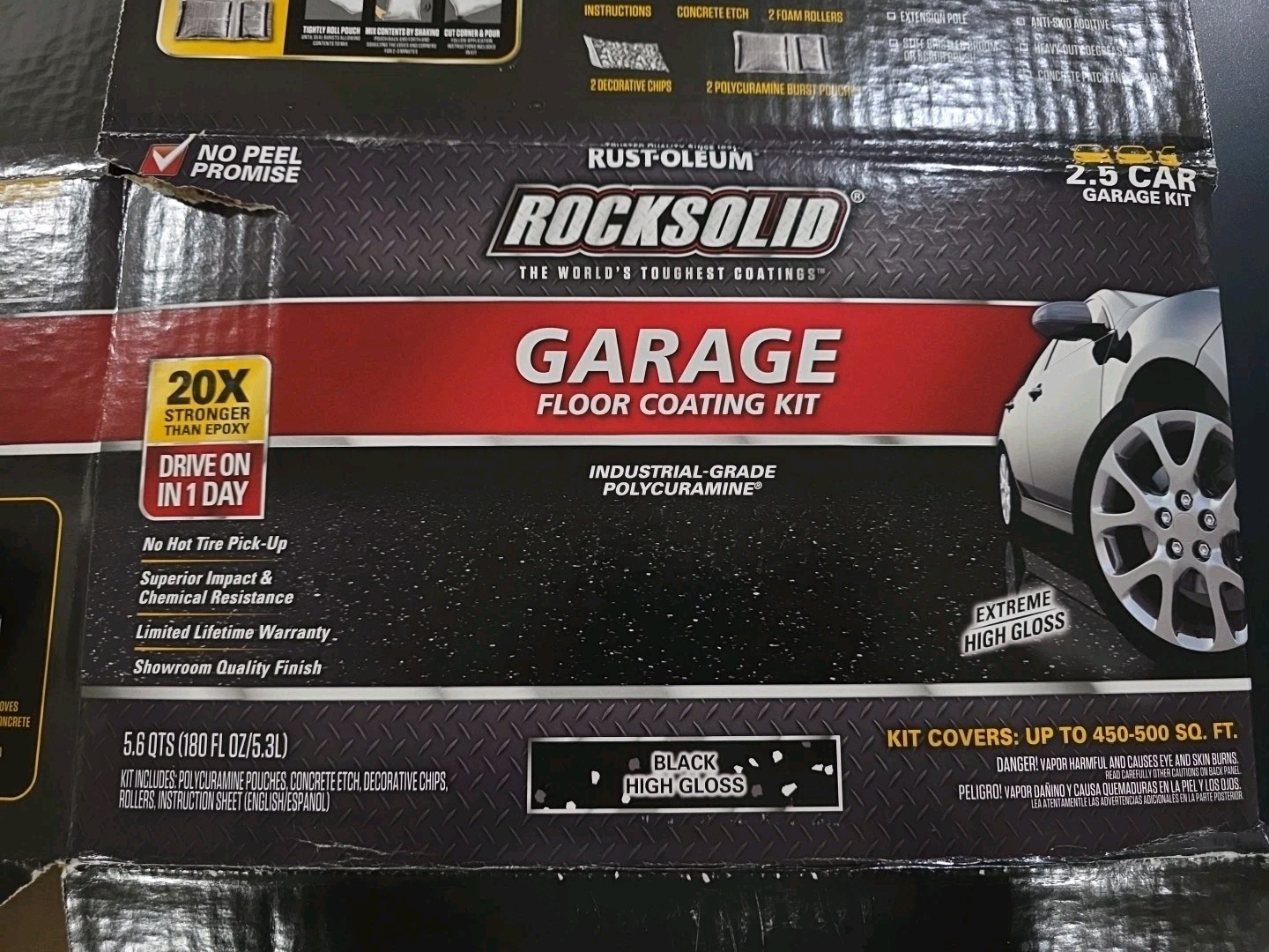 Rust-Oleum RockSolid Irritant Etch 2lb For Garage Floor Coating NEW