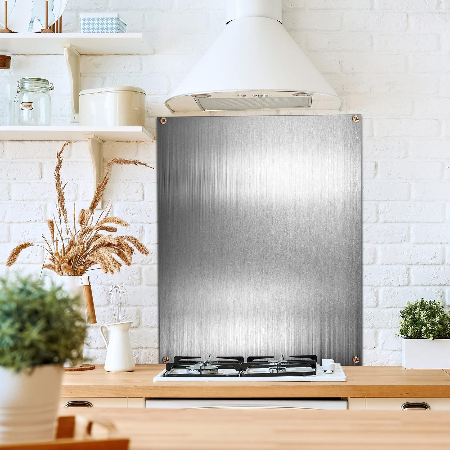 Pelopy 24 by 36 Inch Reversible Stainless Steel 36 x 24 inches, Silver