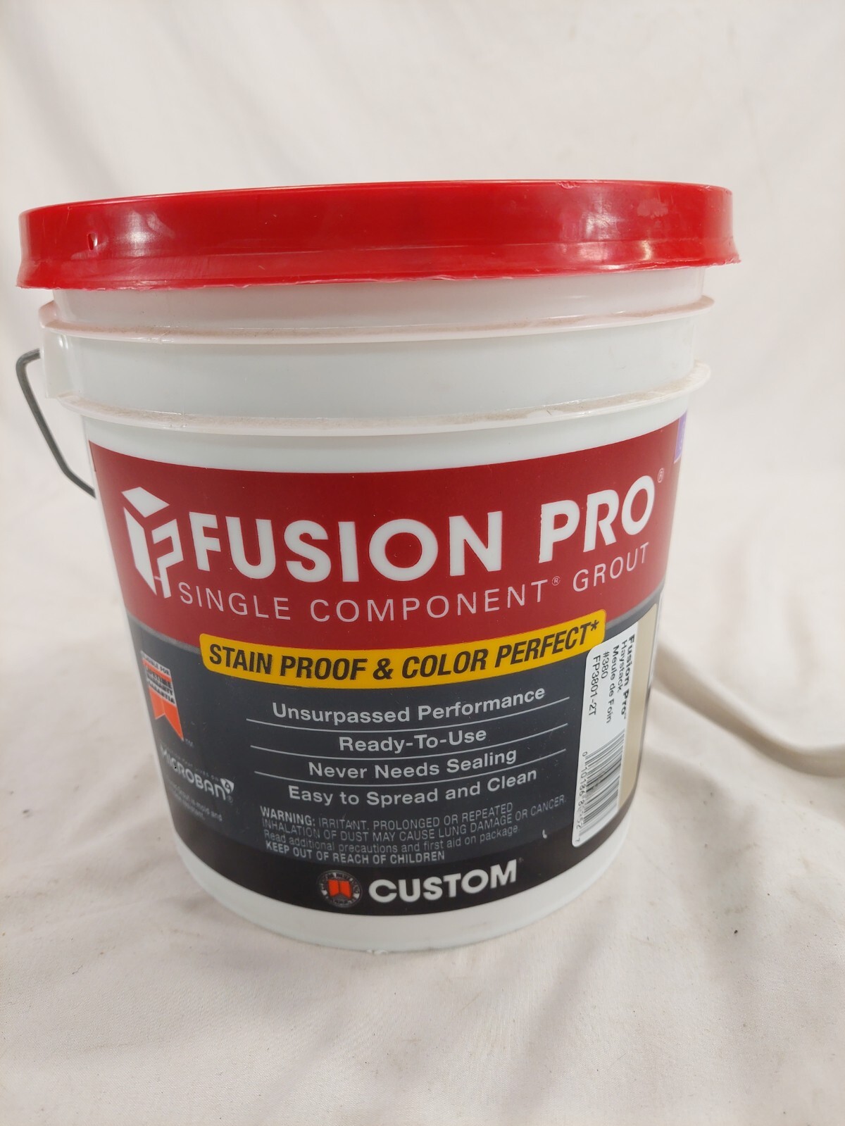 Fusion Pro #380 Haystack 1 gal. Single Component Stain Proof Grout