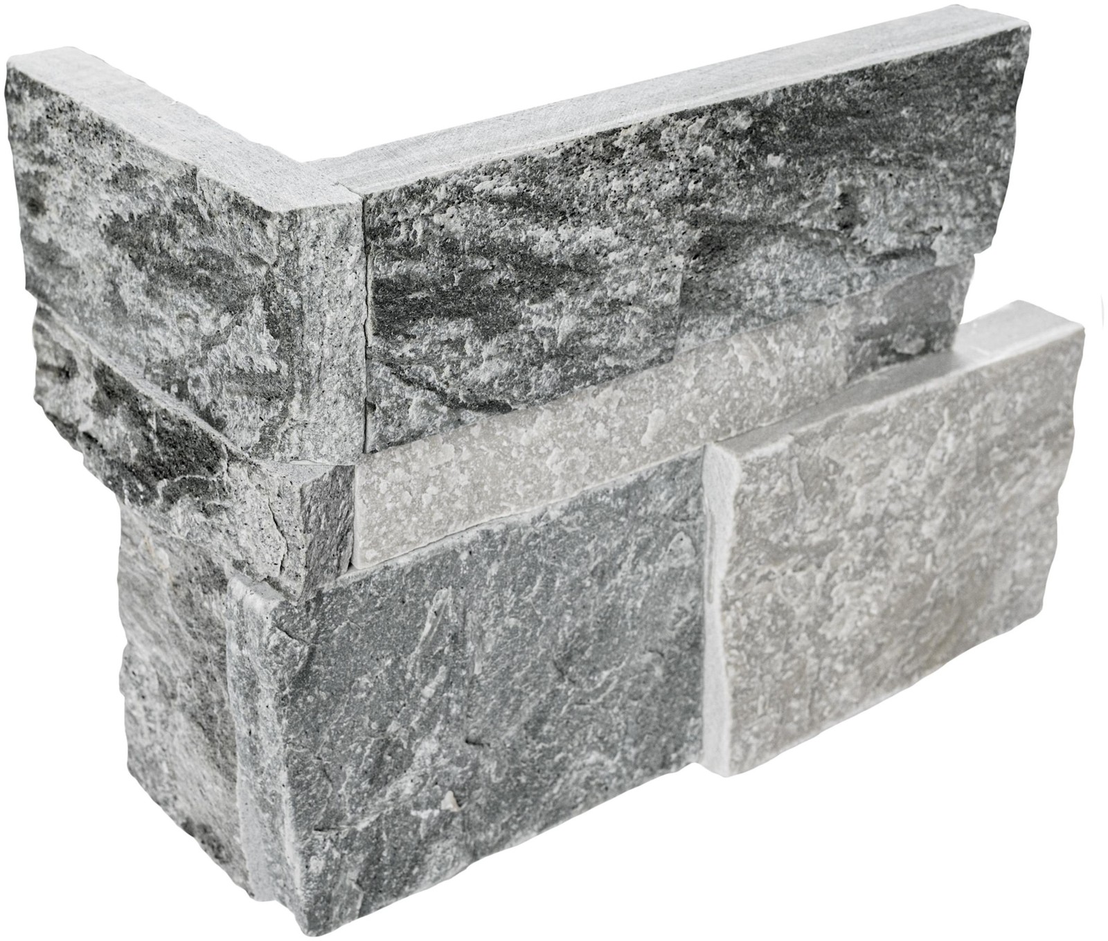 Ackland AKPLPM9X18FCR-CA 9 in. x 18 in. Splitface Marble Stacked – Auric White