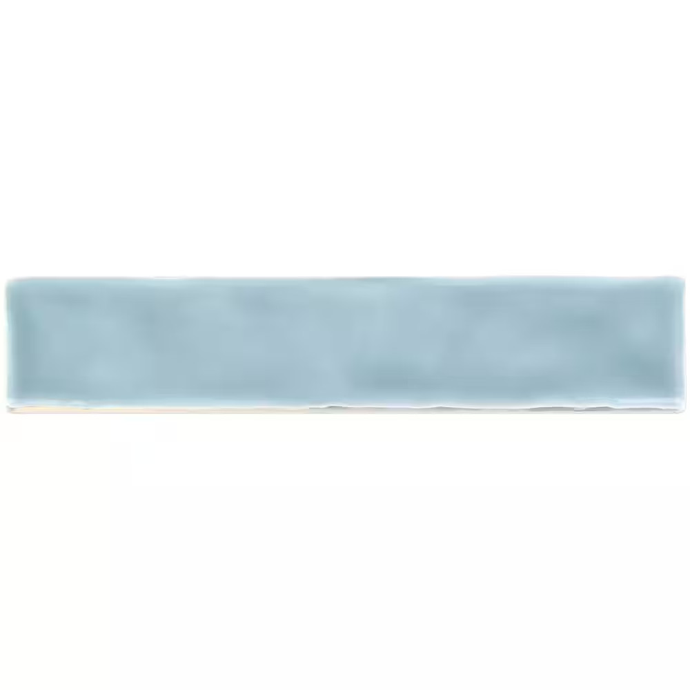 Newport Light Blue 2 In. X 10 In. X 11Mm Polished Ceramic Subway Wall Tile (40 P