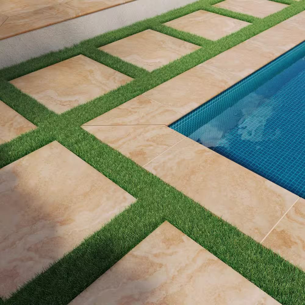 Tierra Beige 2 Cm. X 24 in X 24 In. Matte Porcelain Paver Tile (8 Sq. Ft. / Case