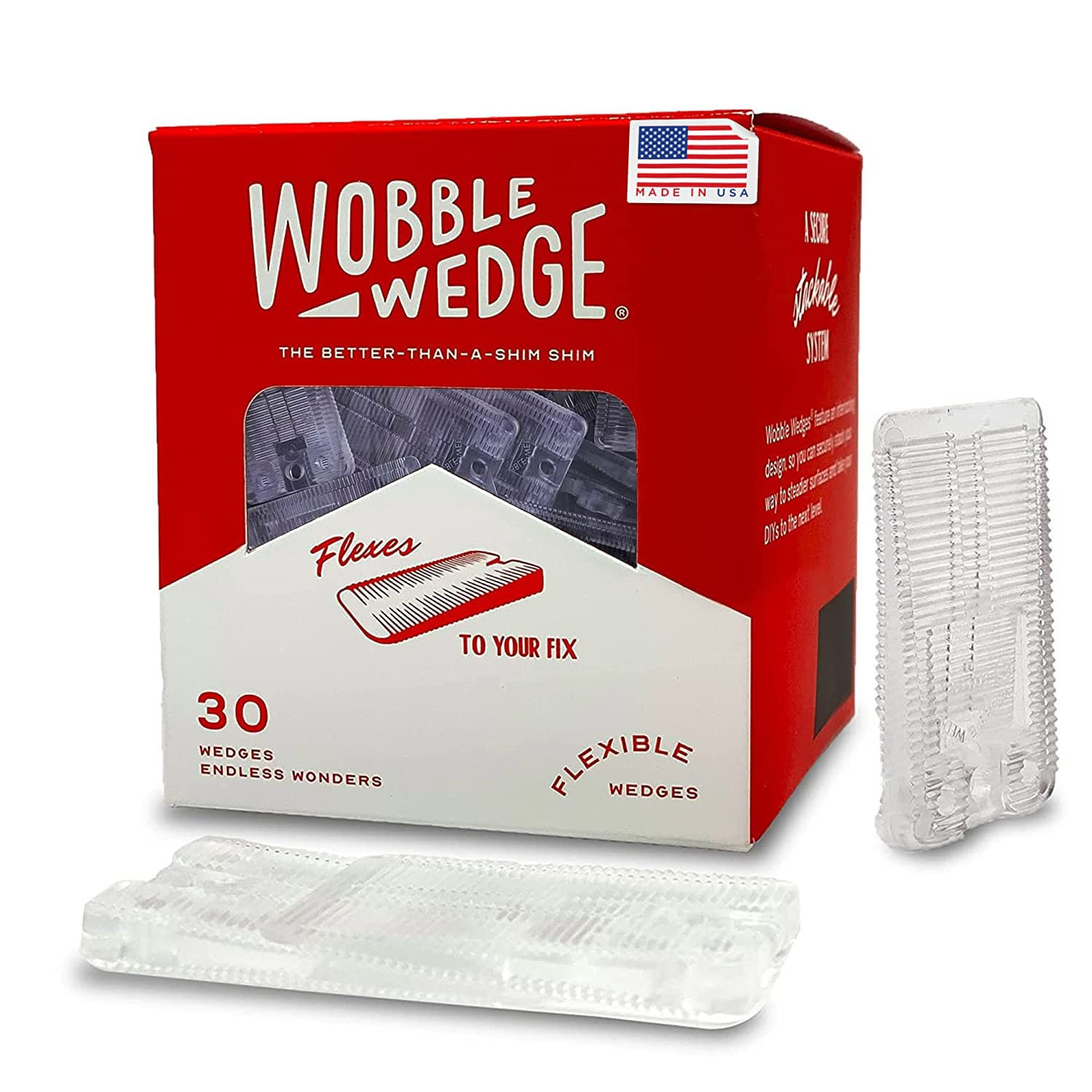 Flexible Plastic Shims – Leveling Shims for Home Improvement, Furniture Levelers