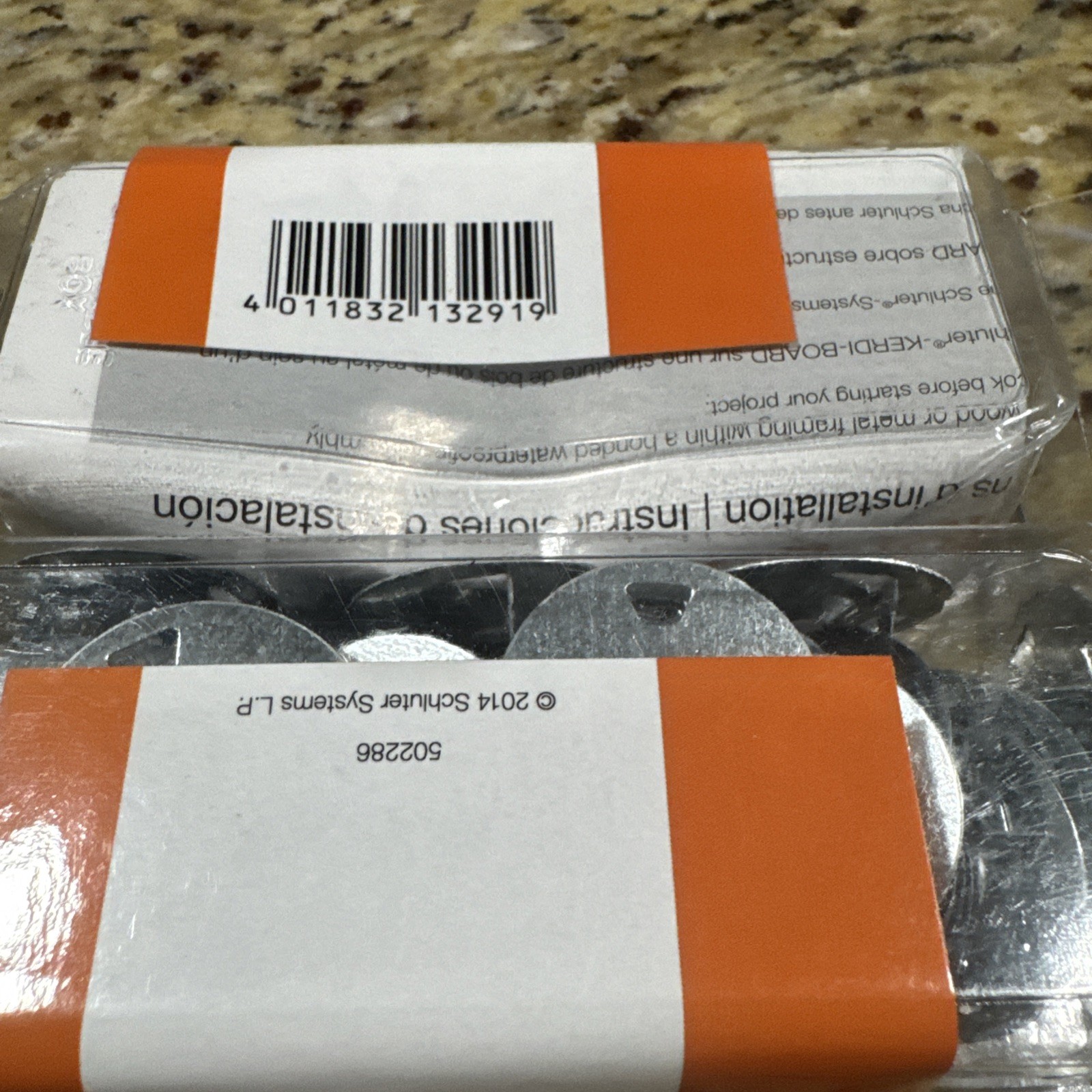 40 count Schluter Kerdi Board Hardware Set 1-5/8 in. Screw and 1-1/4 in. Washer