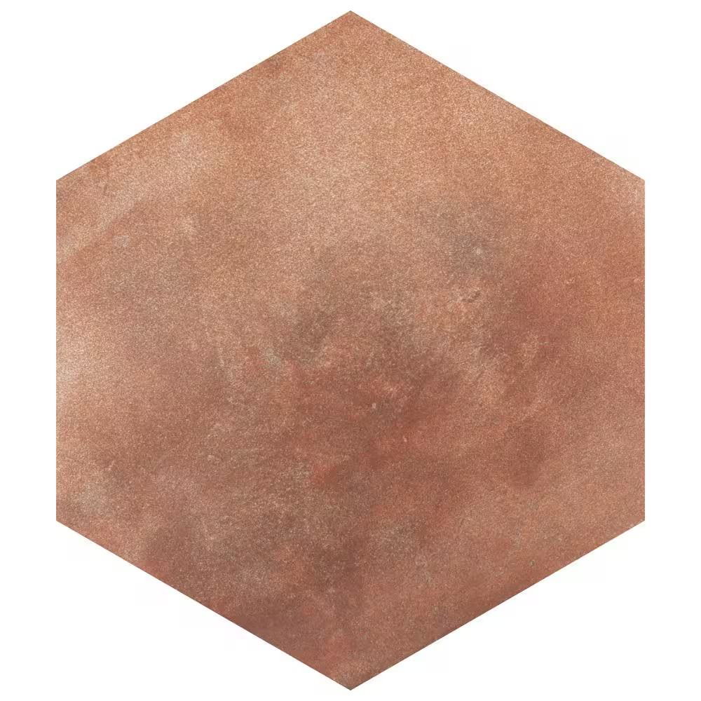Americana Boston Hex North 14-1/8 In. X 16-1/4 In. Porcelain Floor and Wall Tile