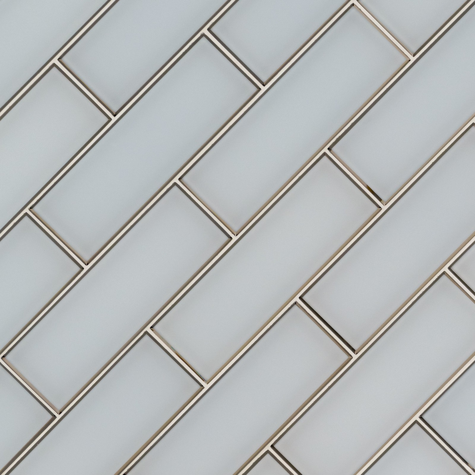 Ackland AKM-G-RI4X12TL-CA Rivella – 4″ x 12″ Glass Solid Wall – Sage Edge