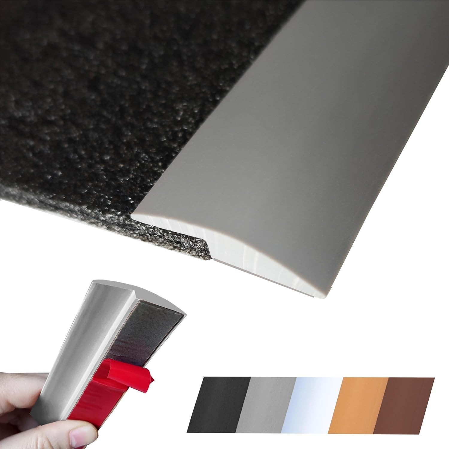 Floor Laminate Transition Strip Self Adhesive Carpet Wood Tile Vinyl Flooring40″
