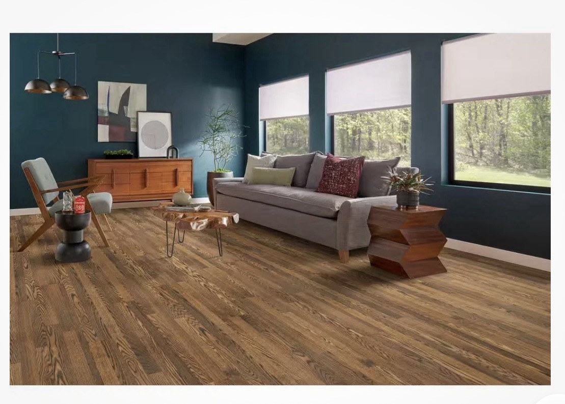 XP Burnt Anndel Oak 10 Mm T X 7.4 In. W X 47.2 In. L Water Resistant Laminate Wo