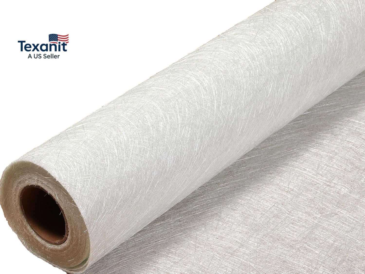 1.6 Oz. Fiberglass Chopped Strand Mat,39″ 19.5.Sq.Ft. Fiberglass Cloth for Hand