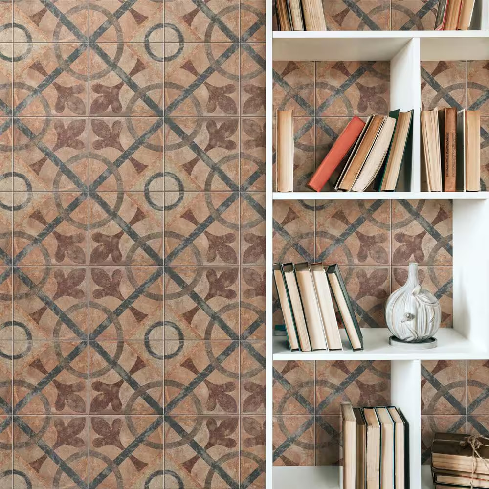 Americana Cleveland 8-3/4 In. X 8-3/4 In. Porcelain Floor and Wall Tile (11.0 Sq