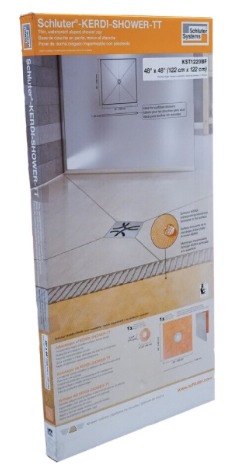 Schluter Kerdi Shower Tray 48″x48″
