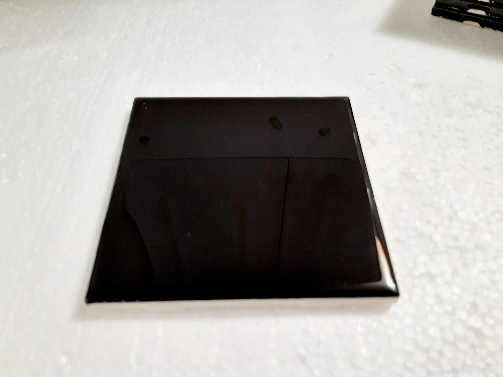 4″ Black Ceramic Tile – 10 Piece Set for Shower, Bathroom, Kitchen Backsplash