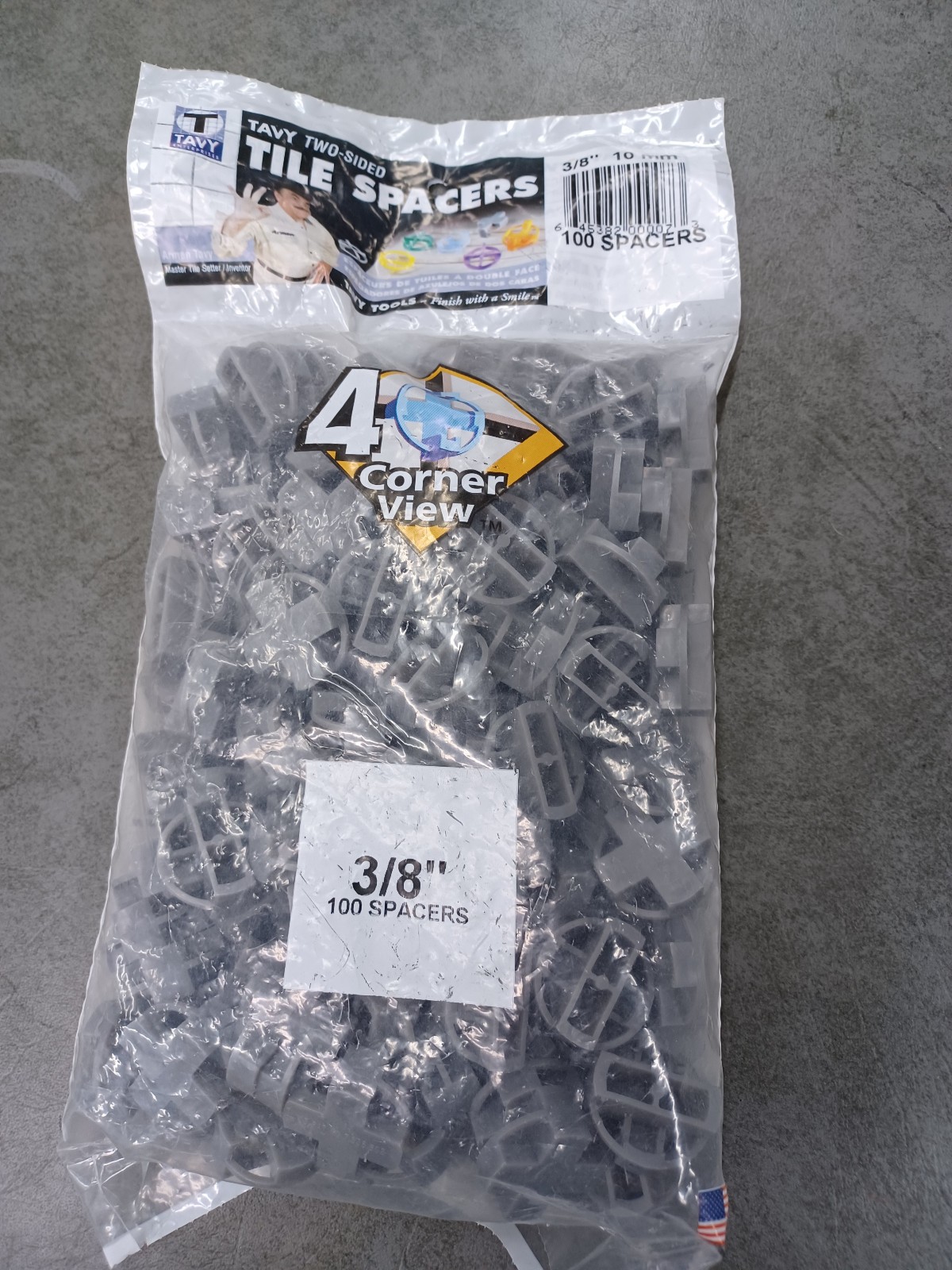 !!!! TAVY 3/8″ inch FLOOR & WALL TILE SPACERS !!!