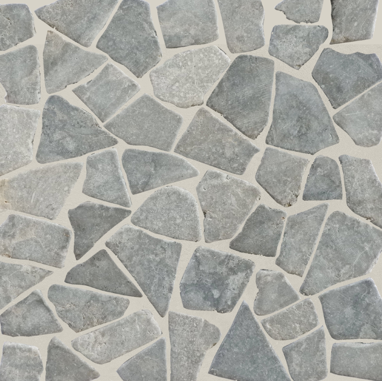Ash Grey Random Mosaic Wall & Floor Tile ($11.84/SqFt)