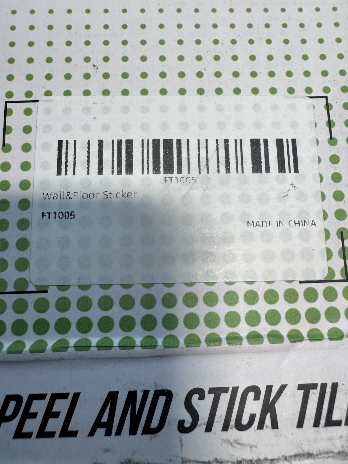 Green Vinyl Peel and Stick Backsplash, Wall Tile for Kitchen (10PKG/9.69sq ft)