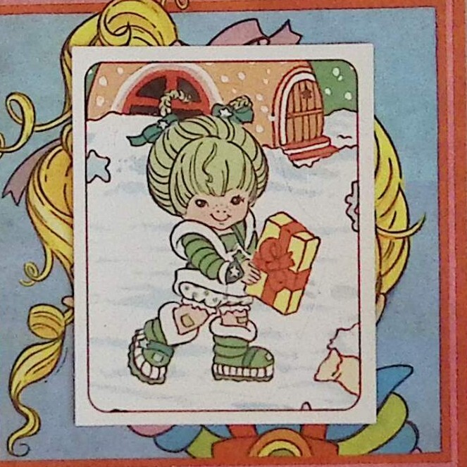 RAINBOW BRITE QUEEN RAINBOW BLONDE IRIDELLA RAINBOW PANINI STICKER N 151