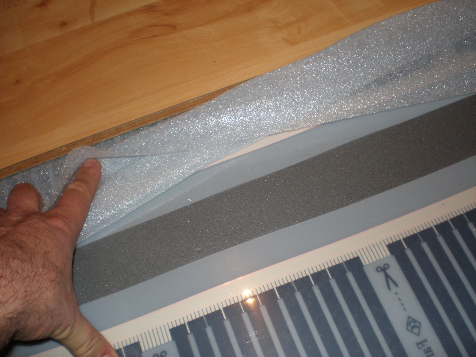 Warm Laminate Under Floor Heating System 130-141sq.ft (12-13 sq m) 230V SMART
