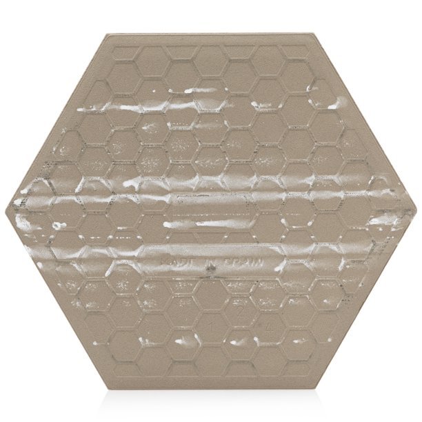 Industry Tile 9×10 Hexagon Terrazzo Gray Porcelain Tile (8.08 sq ft per case)