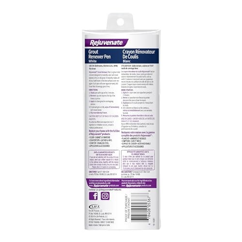 Grout Renewer Pen, White Grout Paint Pen, Instantly Restores Grout Co