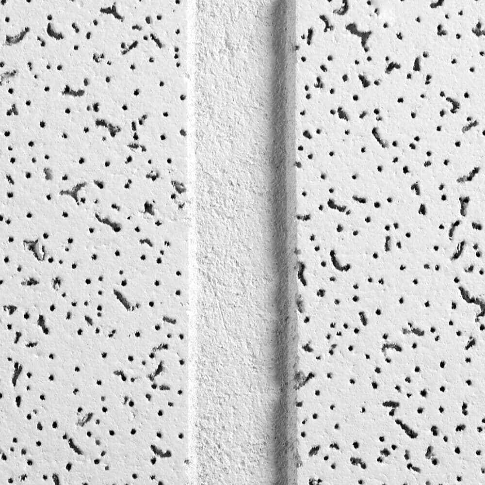 Drop Ceiling Tile 2 ft. x 4 ft. Fiberboard Commercial Spaces Acoustic 80 sq ft