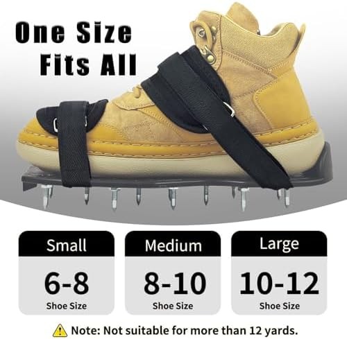Spike Shoes for Epoxy Flooring Epoxy Shoes with 3/4″ Short Spikes for Garage …