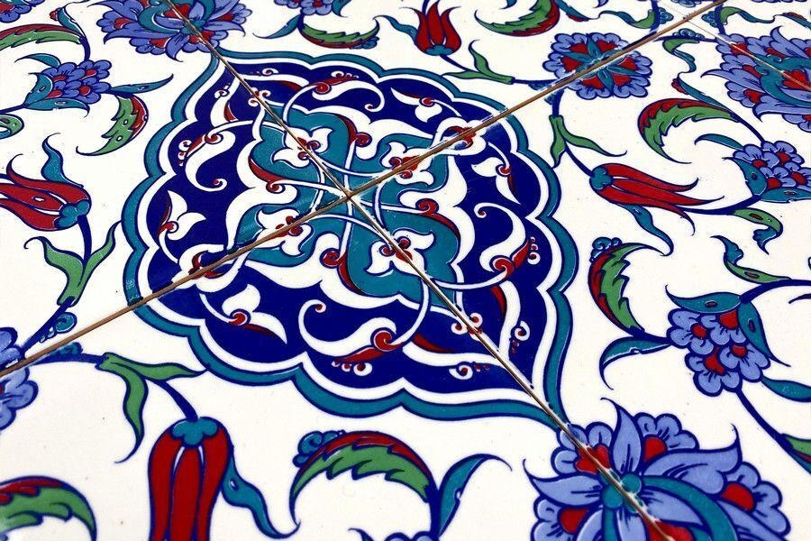 Bathroom Tiles Kitchen Tiles Ceramic Tiles With Pattern 20×20 12 Pieces – Feray