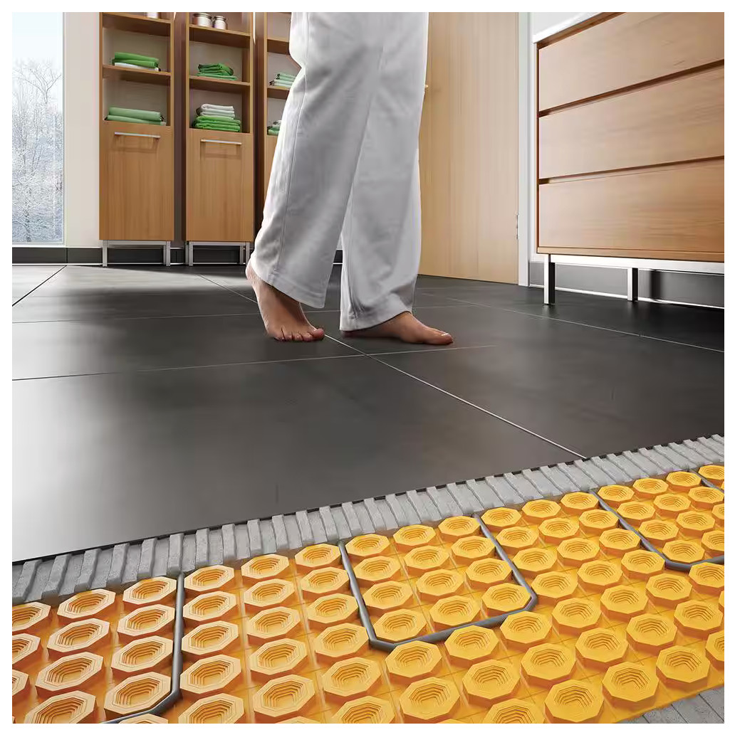 Schluter Ditra-Heat Uncoupling Membrane Roll – 3 ft. 2-5/8″ x 41 ft. 10-3/4″