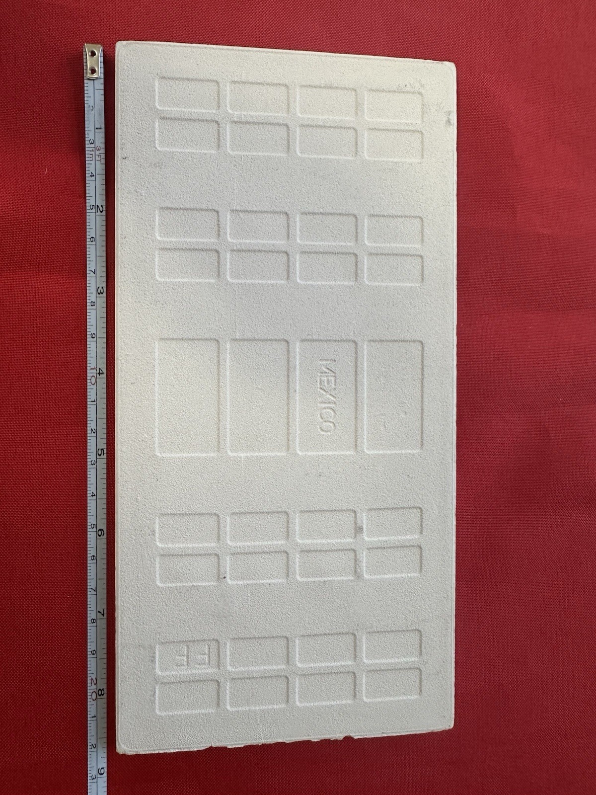 1 pc. Arctic White: 4-1/4″ X 8-9/16″ Matte Ceramic Tile by Daltile #0798, NEW