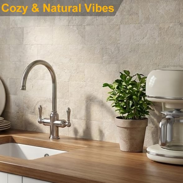 2026 New Upgrade Peel and Stick Backsplash Tile, Peel and Stick 11.34″ X 11.5…