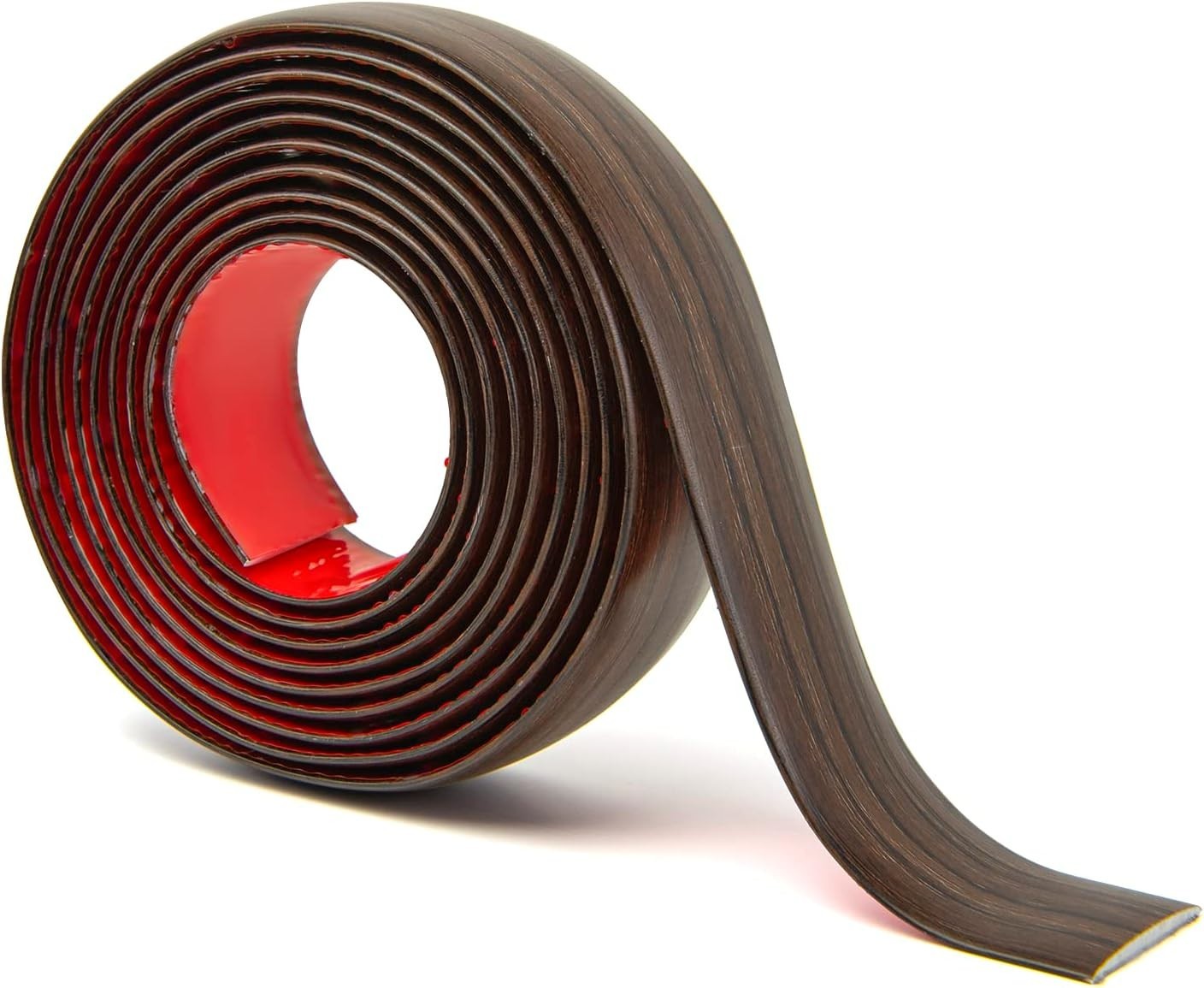High-Quality 10 FT Vinyl Floor Transition Strip in Brown – Multi-Application Use