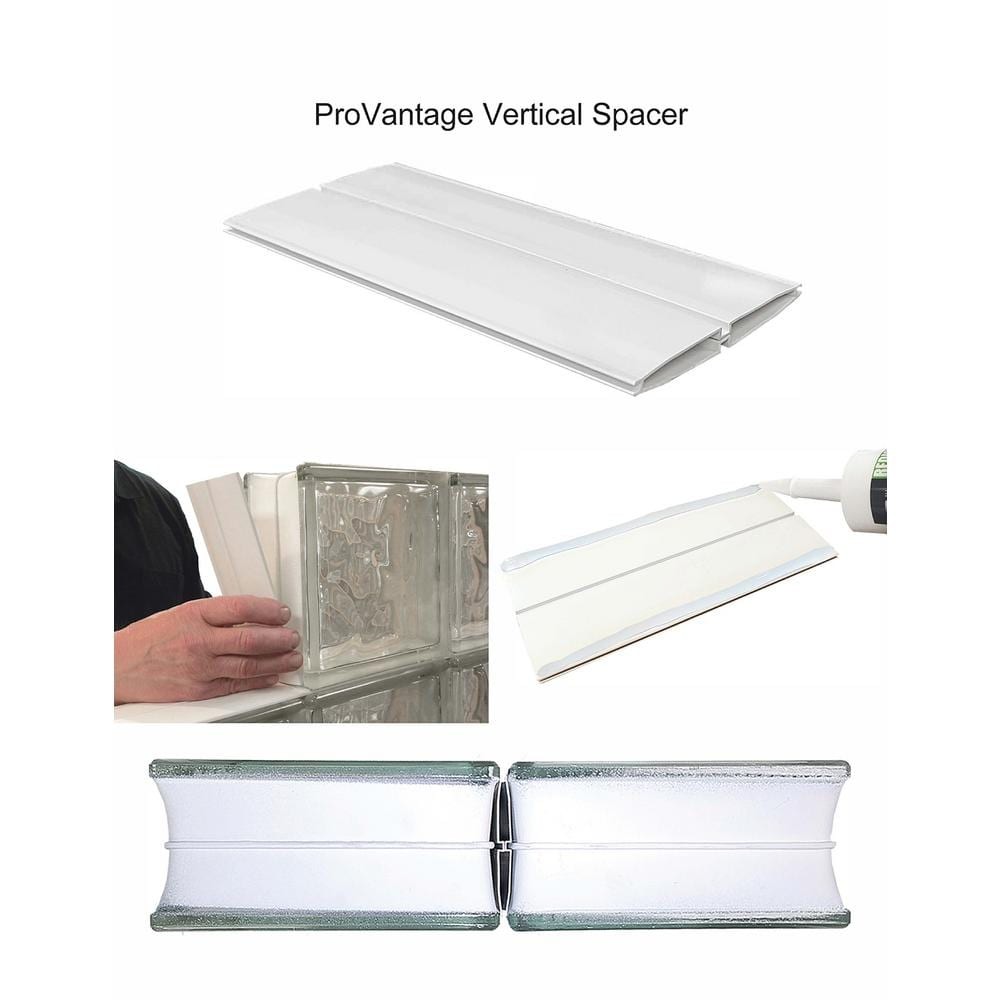 ProVantage Installation Kit 8″x8″x4″ Thick Silicone System Glass 20 Block Kit