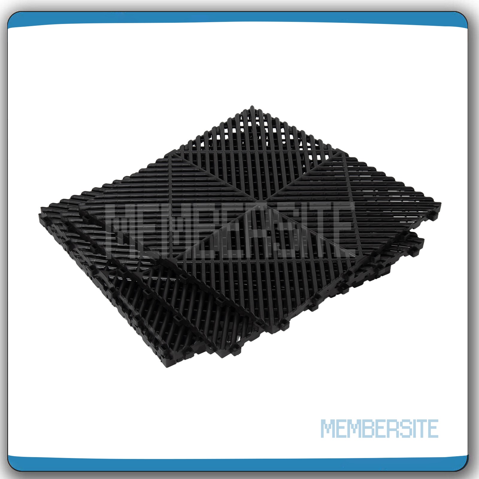 25/50 Pcs Interlocking Garage Floor Tiles Garage Flooring Mat 15.75” x 15.75”