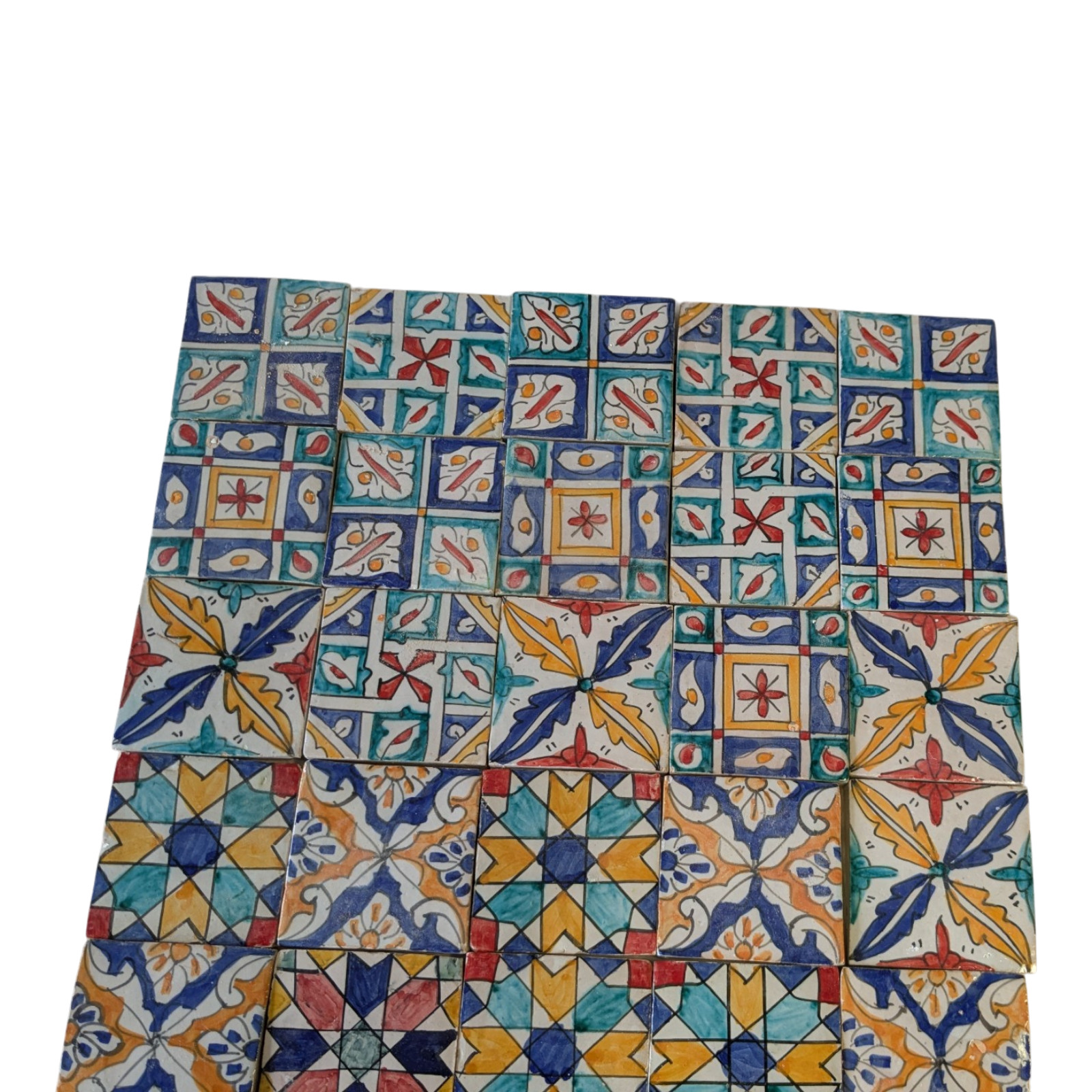 25x Moroccan Zellige Mosaic Tiles Rrp225 50x50cm2 End of Line