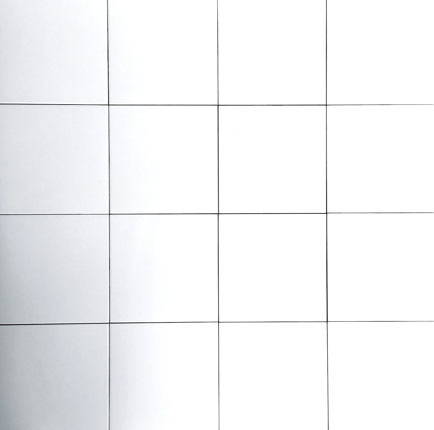 8.7 x 8.7 Café De Paris Matte White Porcelain Tile Floor Wall (Sold per piece)