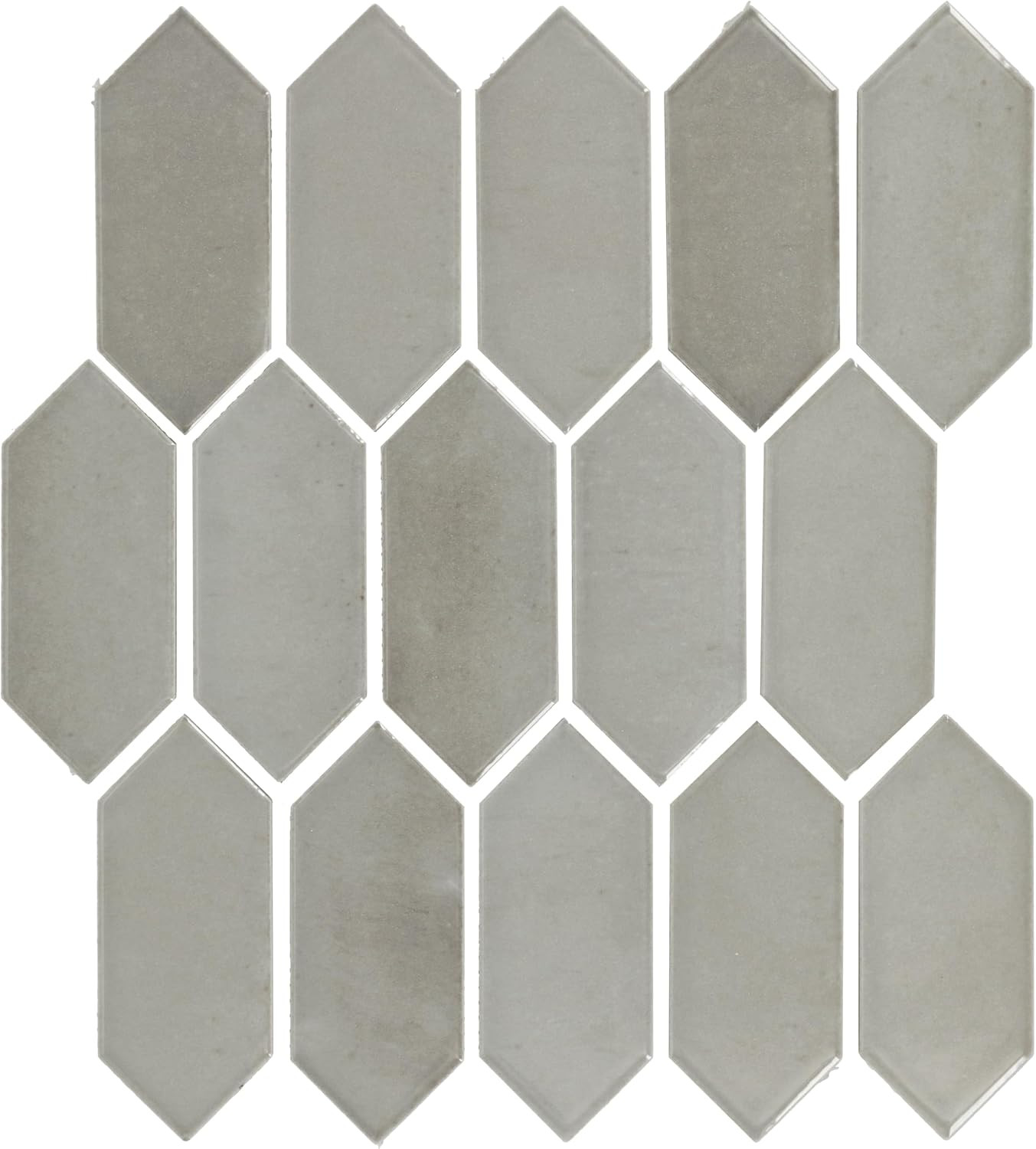 Miramo 2″x5″ Ceramic Picket Wall Mosaic – 12 PC, 8.76 SQFT per Carton
