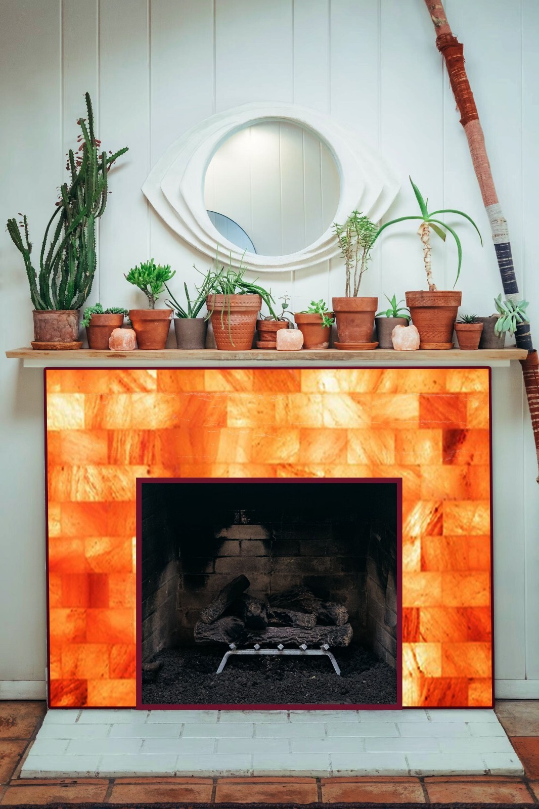 Himalayan Salt Bricks | Salt Tiles 8x4x1 Pack of 500 for Salt Spa Sauna Walls