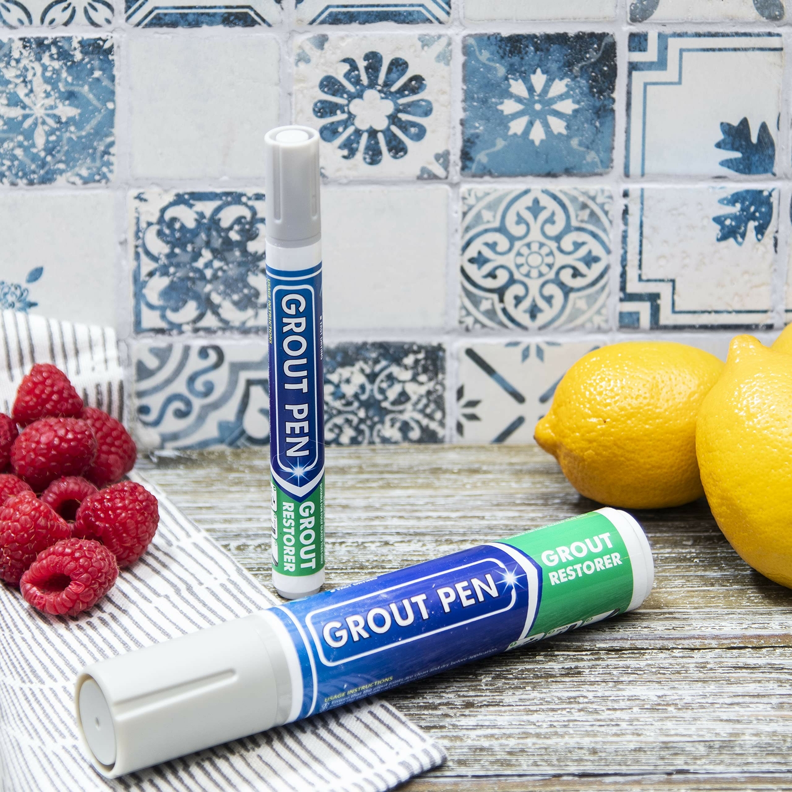 Grout Pen Tile Paint Marker Winter Grey: Tile Grout Colorant Pen – Wide Tip