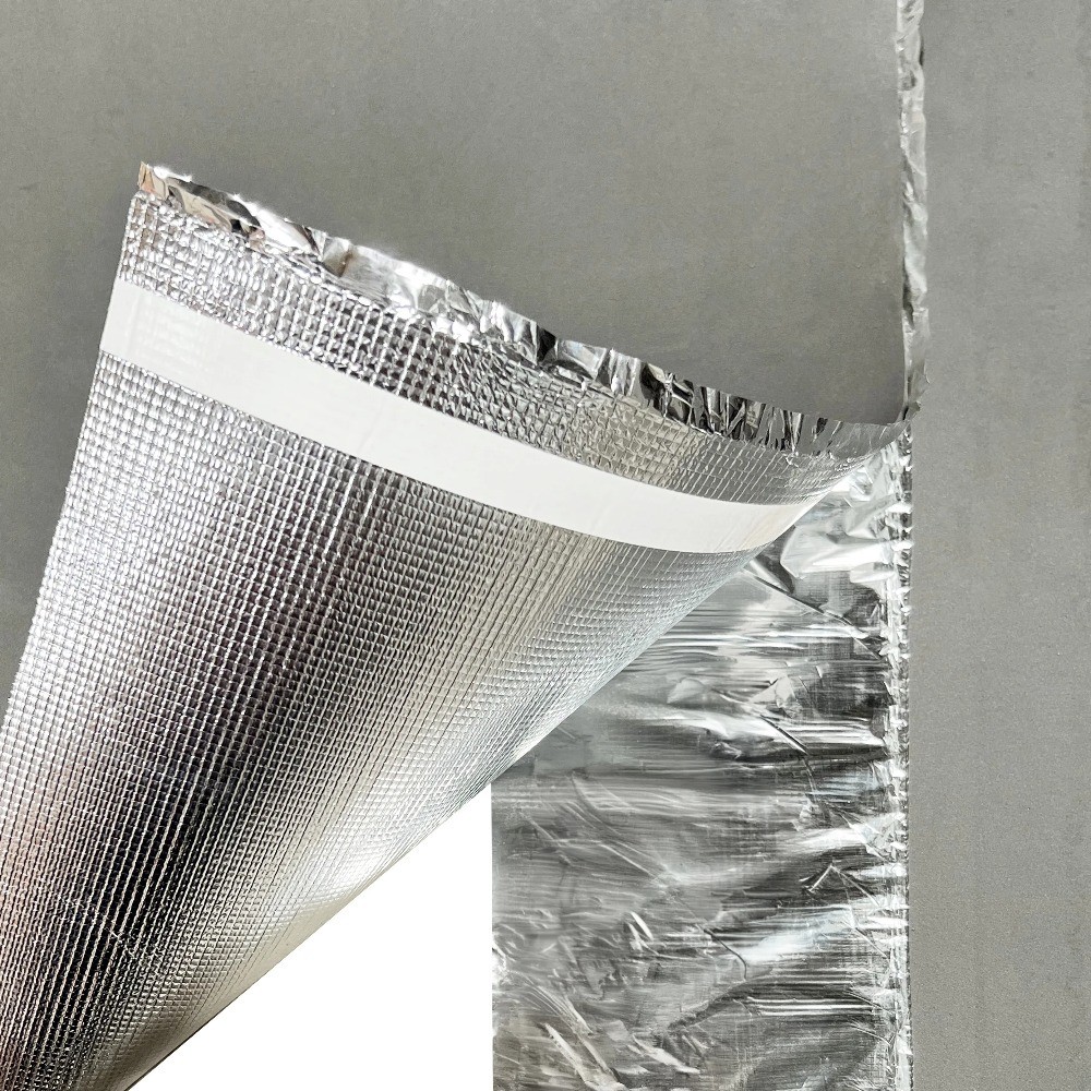 3mm Silver EVA Foam Underlayment Roll 200 sqft Sound Insulation Flooring Mat