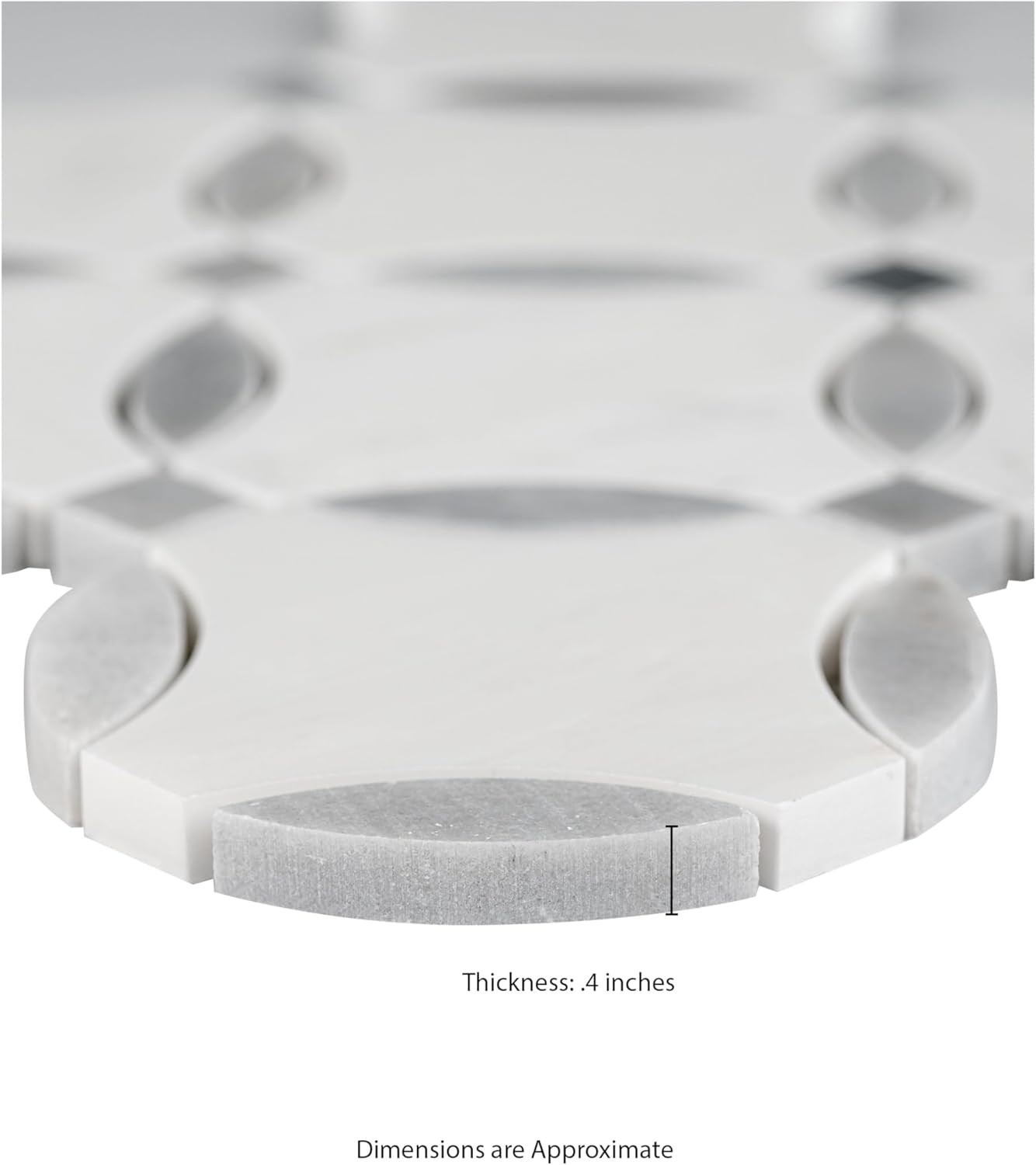 Bianco Dolomite 11×11 Polished Marble Tile for Elegant Backsplashes