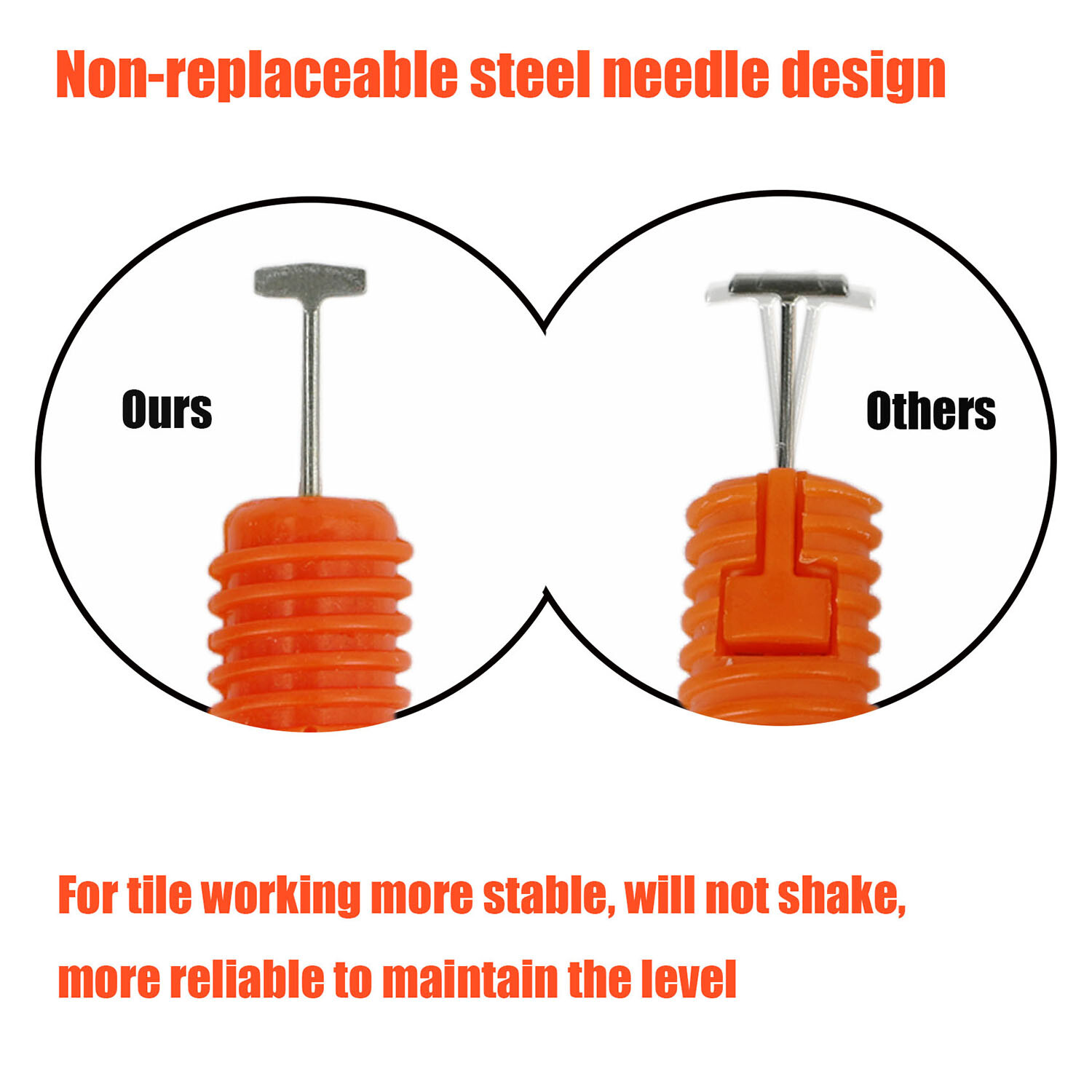 250x Tile Leveling System 1/16″ Reusable Tile Leveling Installation Tools