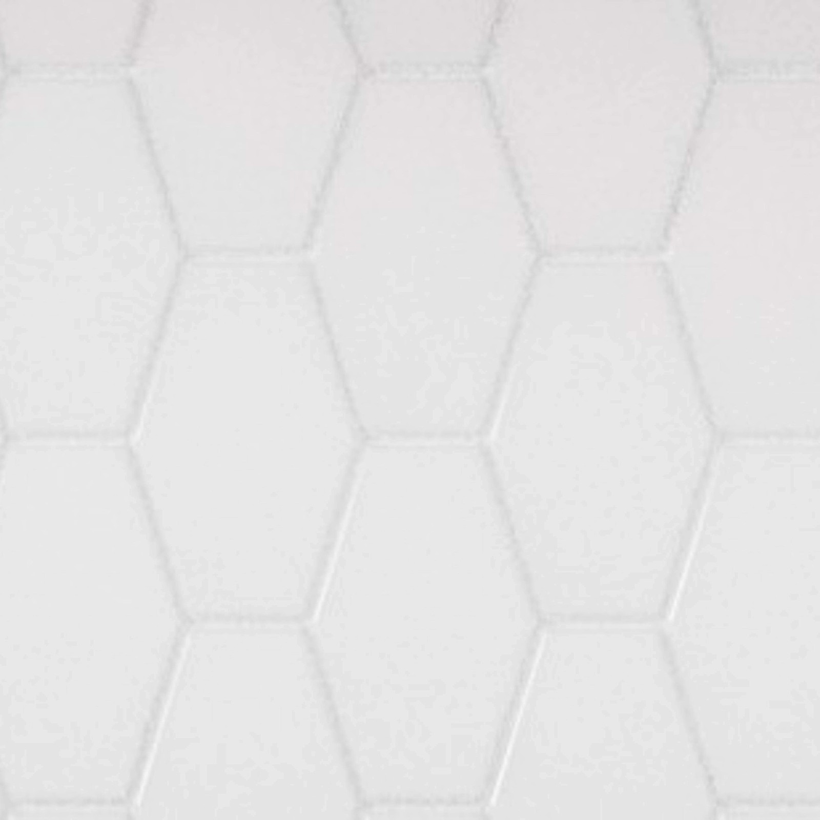 Cruz Bay Studio MKT2872 Long Hex – 11″ x 11″ Geometric Floor and – Soft Ivory