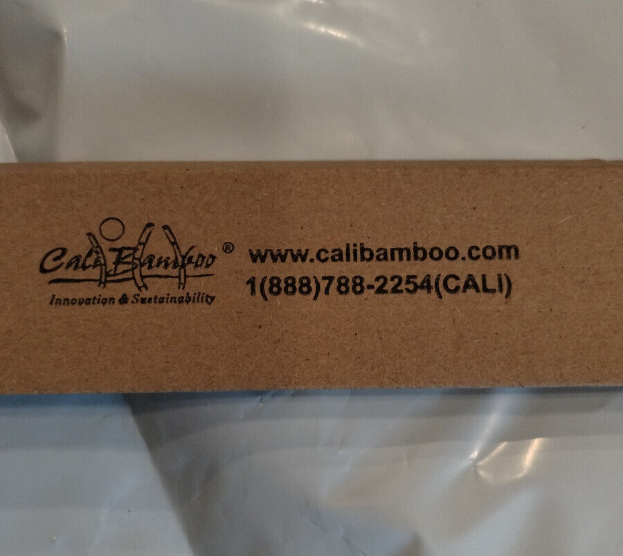 NEW in BOX–Cali Bamboo Vinyl PRO Wide + Click VF Overlap Reducer–Aged Hickory