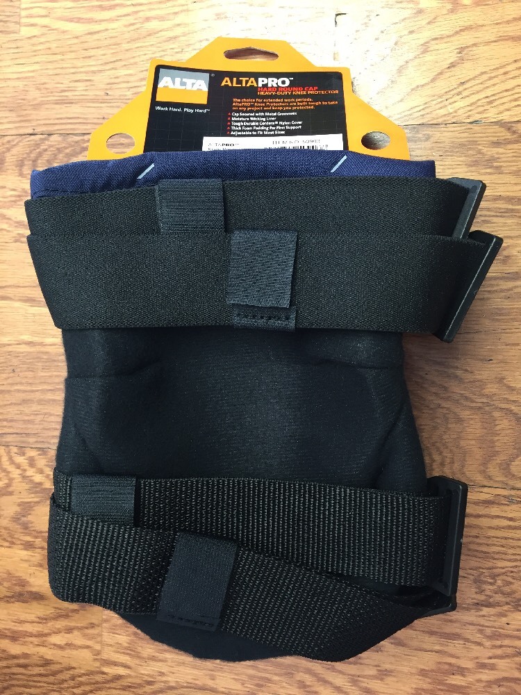 Alta 50903 Pro Navy Flooring Knee Pads, 1 Pair