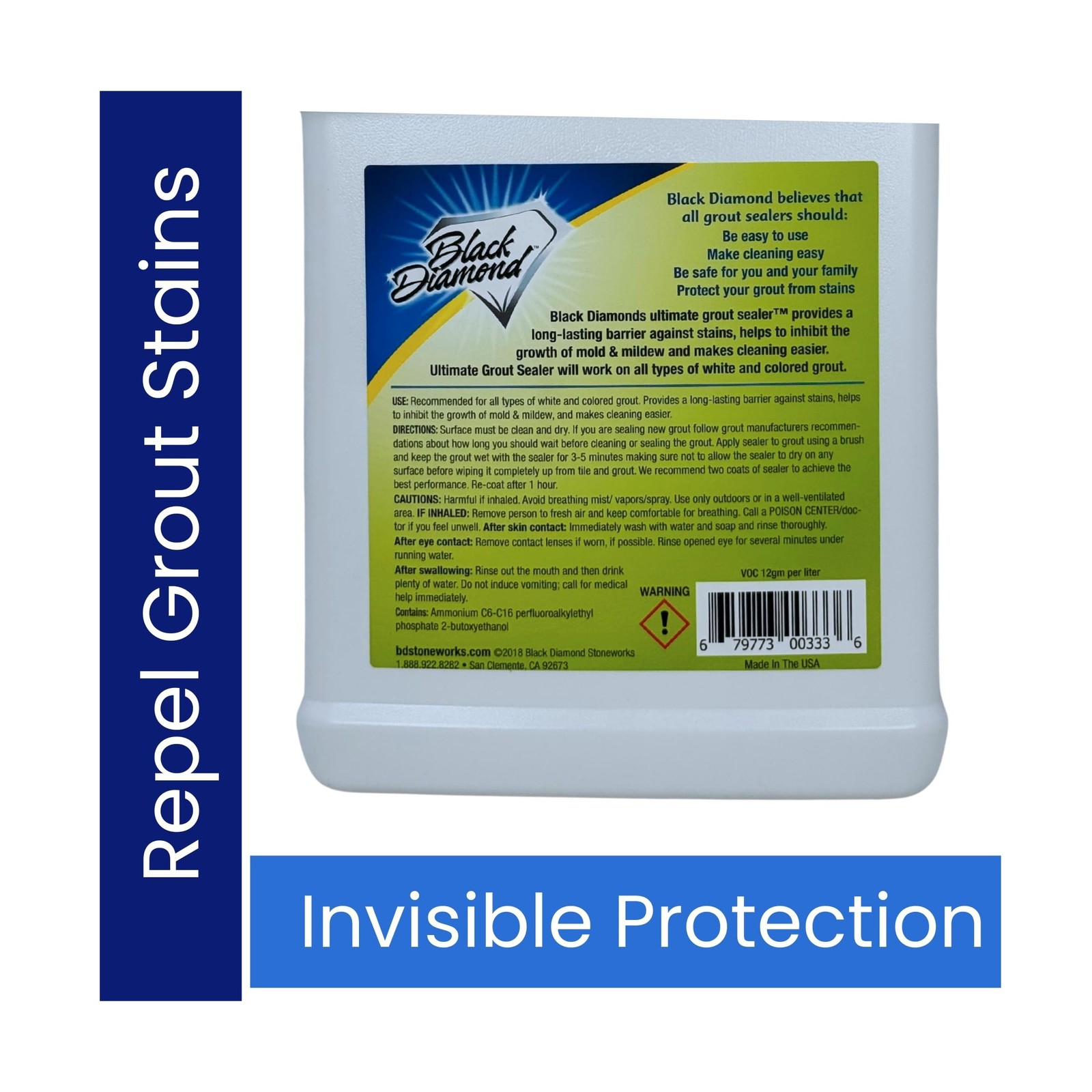 ULTIMATE GROUT SEALER – Professional Strength Tile, Stone & Grout Protecti