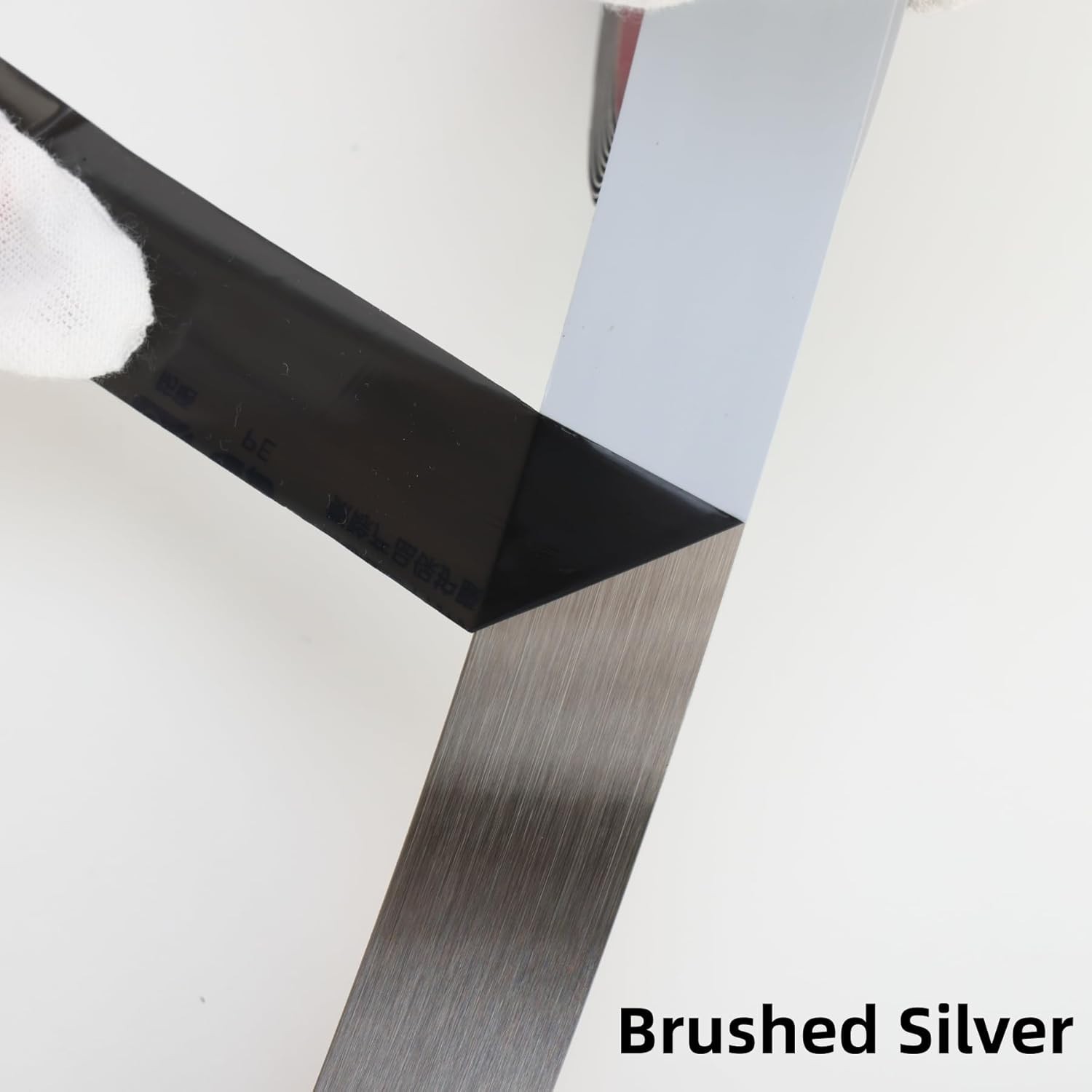 Durable Peel & Stick Stainless Steel Trim – Effortless Installation & Chic Look