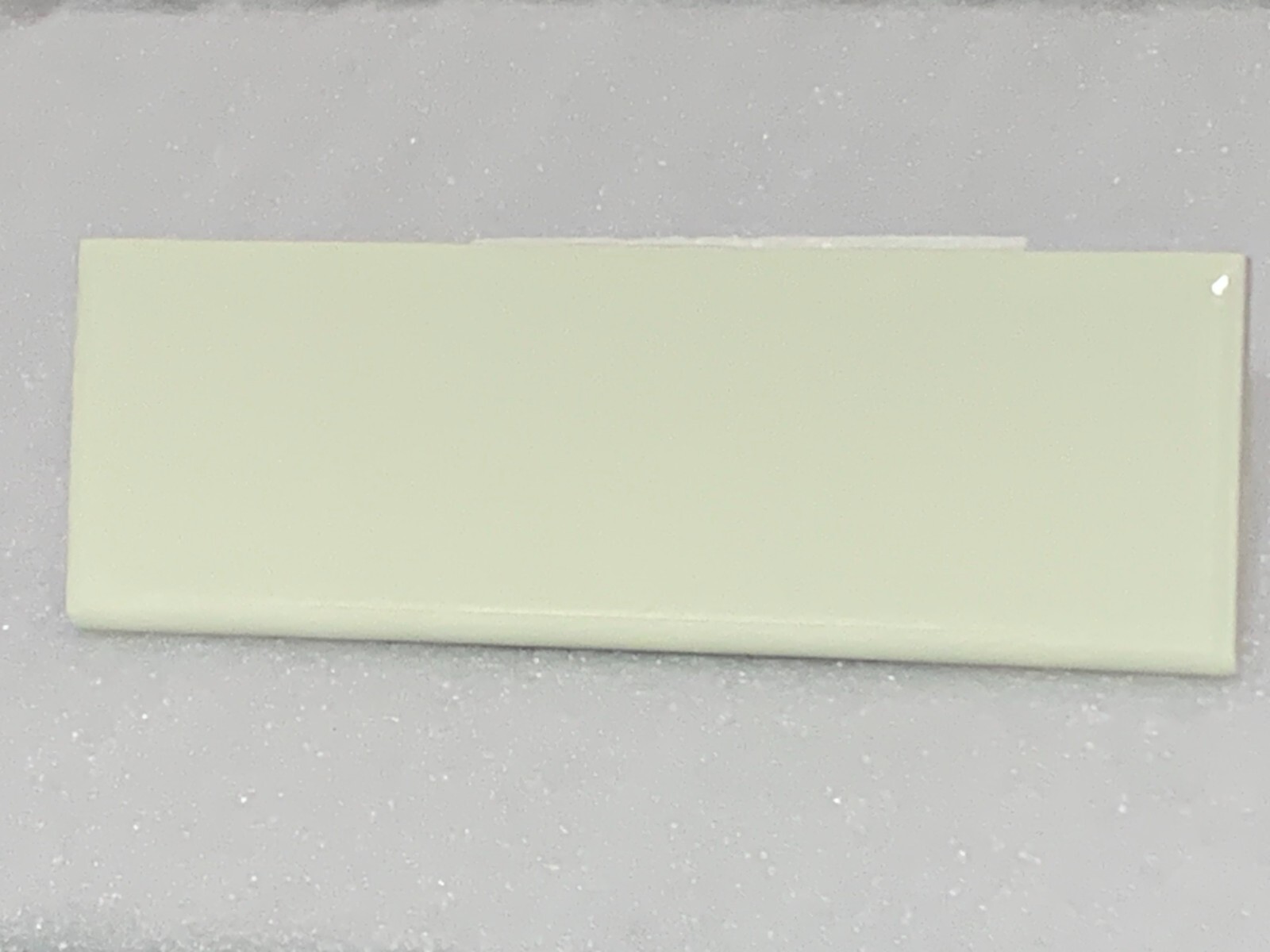 Vintage US Ceramic S 4269 Tile 2″ x 6″ Honeydew U-712 Gloss
