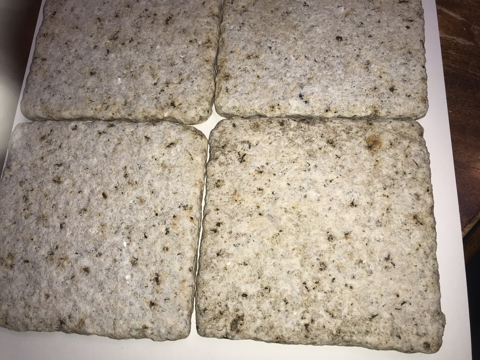 4”x4” Granite tile Tumbled 10x You Get 10 Items￼